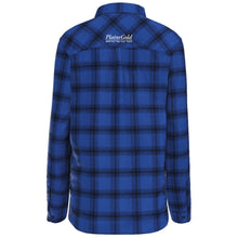 Load image into Gallery viewer, Plains Gold Ladies' Full Button Plaid Shirt

