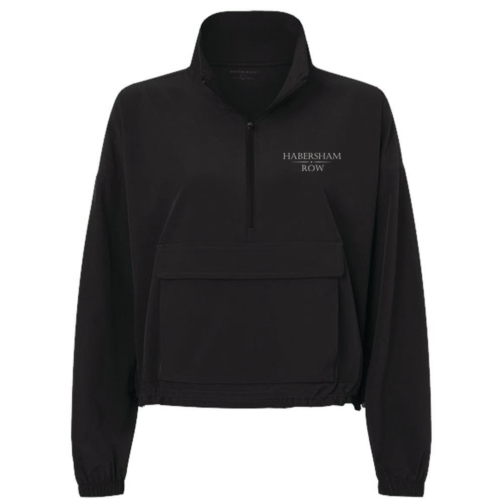 Engage Management Boxercraft Women's Stretch Woven Quarter-Zip Pullover