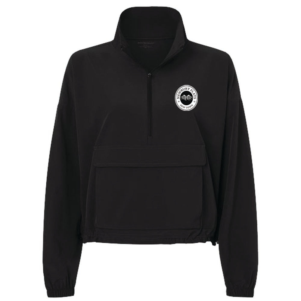 Engage Management Boxercraft Women's Stretch Woven Quarter-Zip Pullover