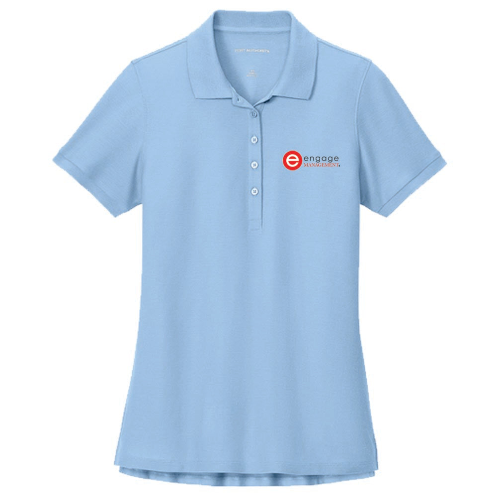 Engage Management Port Authority® Women’s Wearever Signature Pique Polo