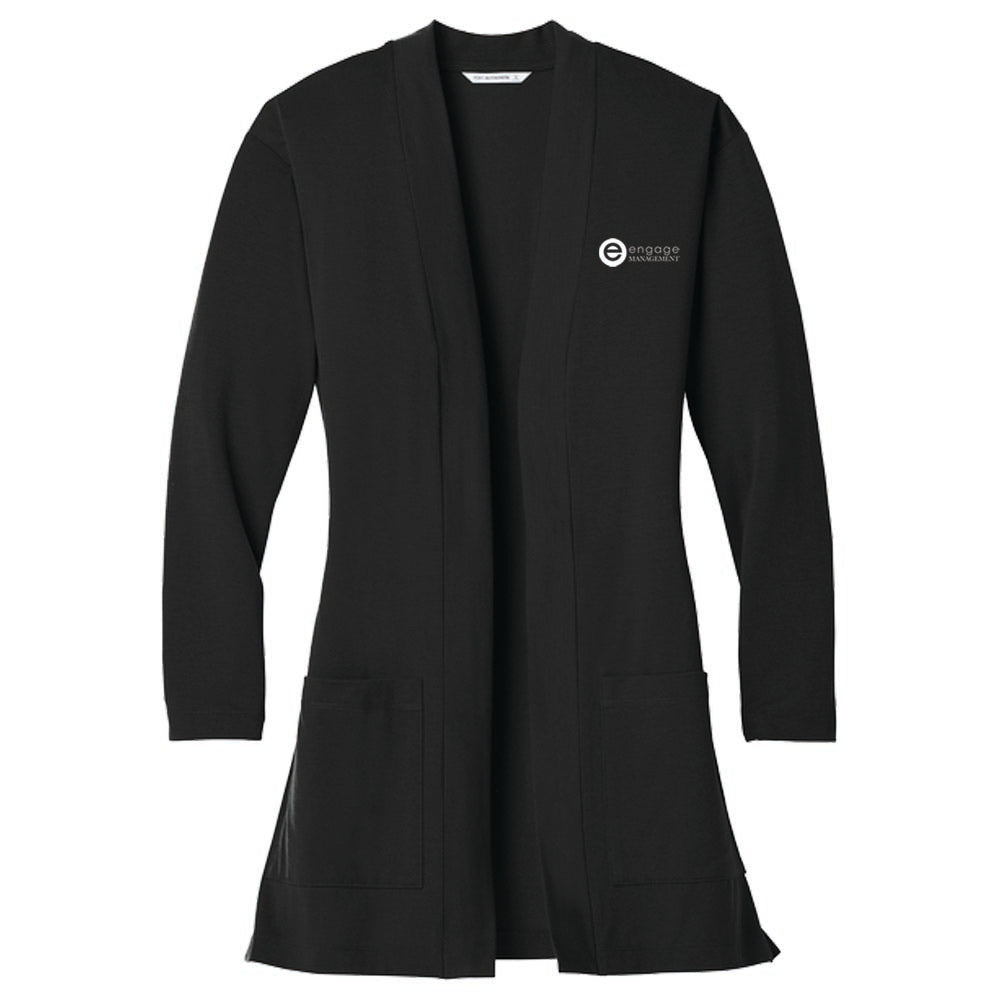 Engage Management Port Authority® Women's Concept Long Pocket Cardigan