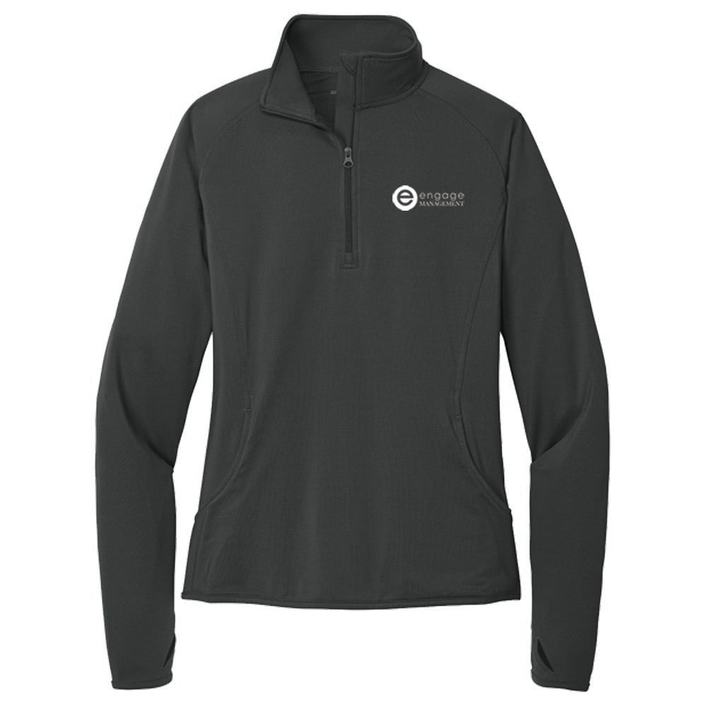 Engage Management Sport-Tek® Women's Sport-Wick® Stretch 1/4-Zip Pullover