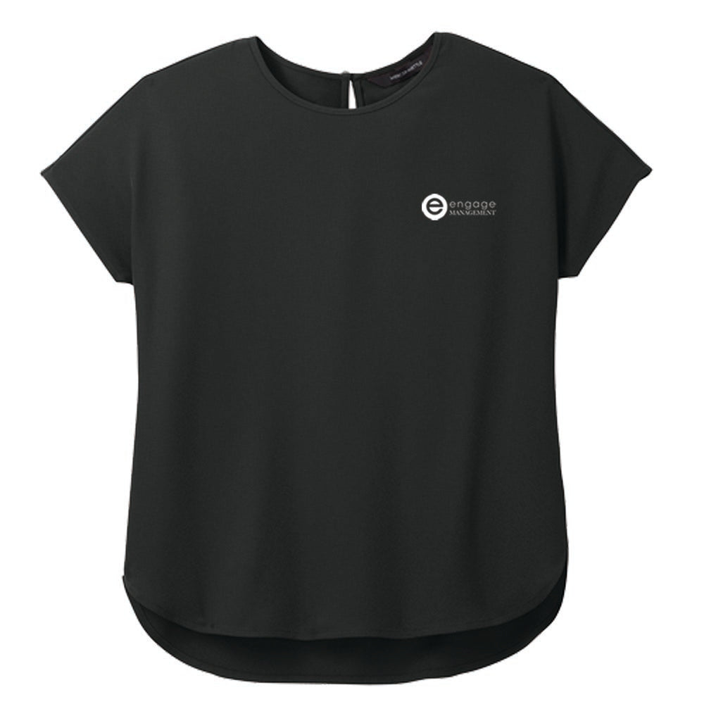 Engage Management Mercer+Mettle® Women's Stretch Crepe Crew