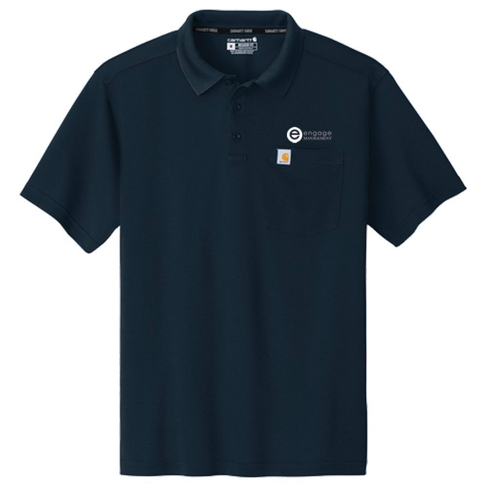 Engage Management Carhartt® Force® Snag-Resistant Pocket Polo