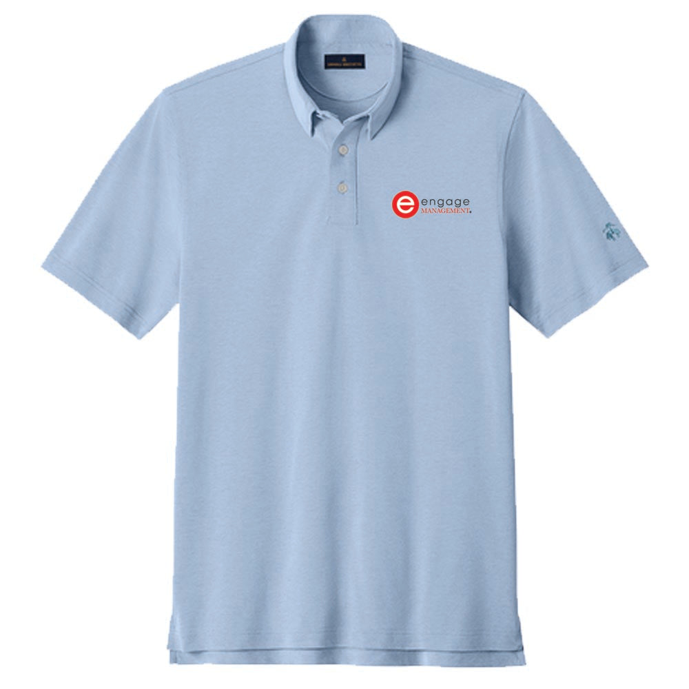 Engage Management Brooks Brothers® Pinpoint Pique Dress Polo