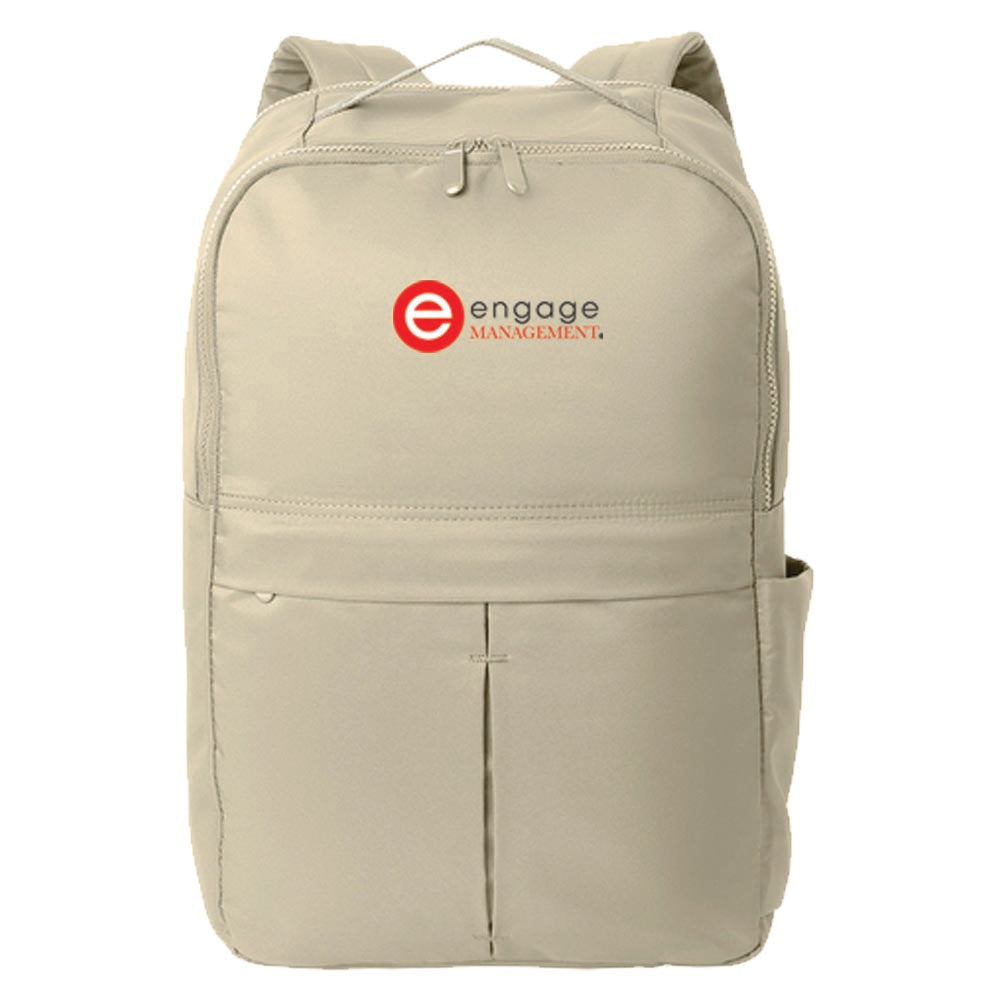Engage Management Port Authority® Matte Backpack