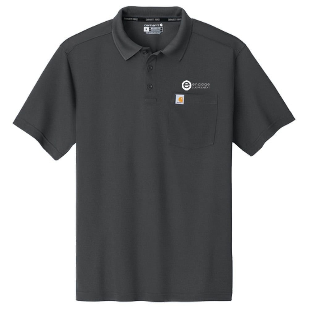 Engage Management Carhartt® Force® Snag-Resistant Pocket Polo