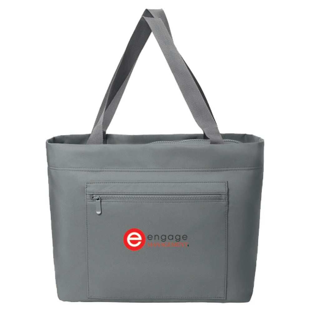 Engage Management Port Authority® Matte Carryall Tote