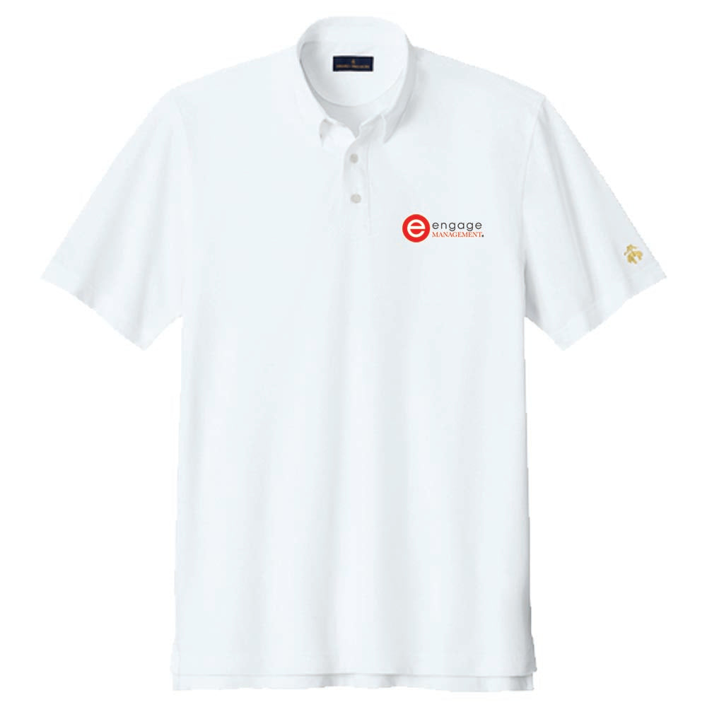 Engage Management Brooks Brothers® Pinpoint Pique Dress Polo