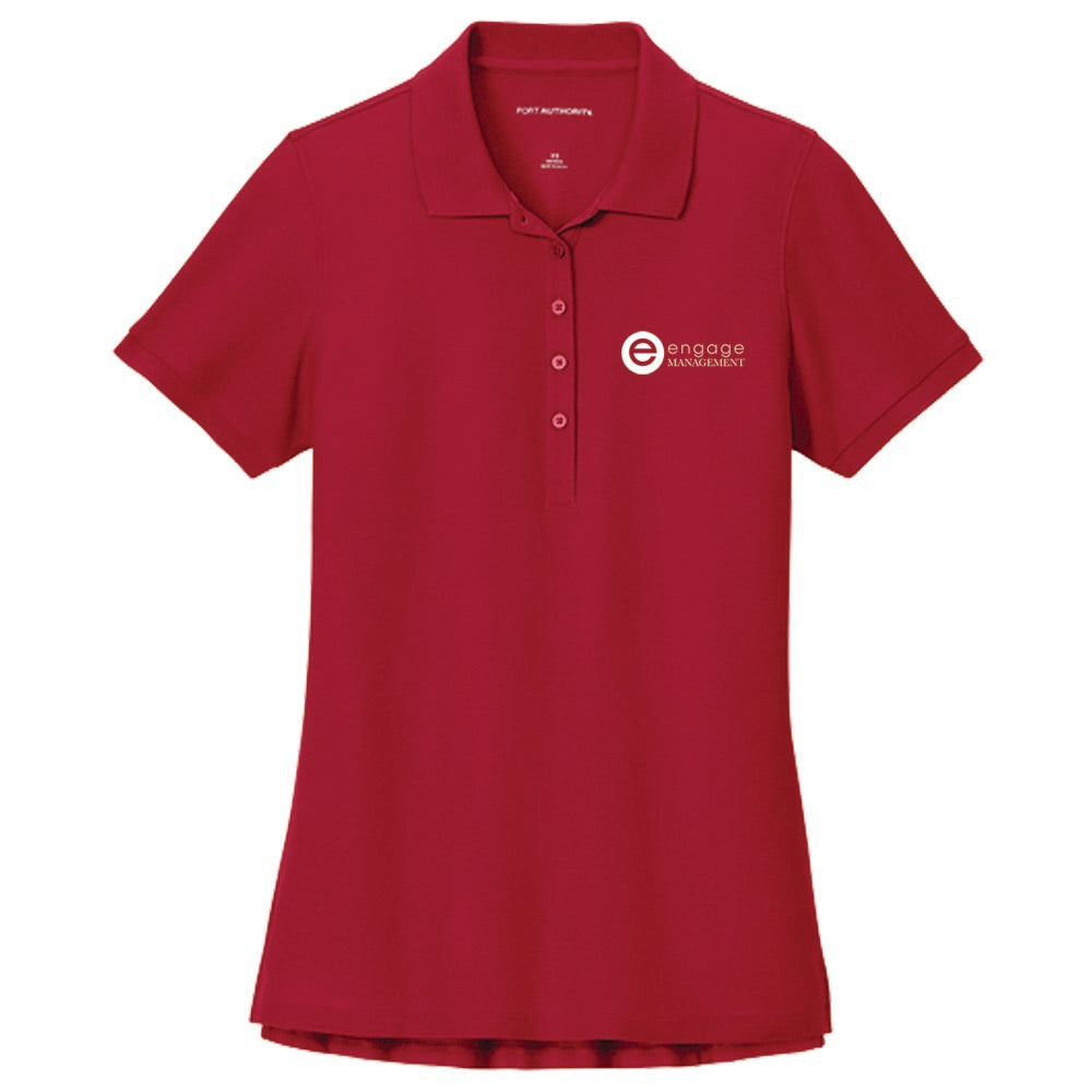 Engage Management Port Authority® Women’s Wearever Signature Pique Polo