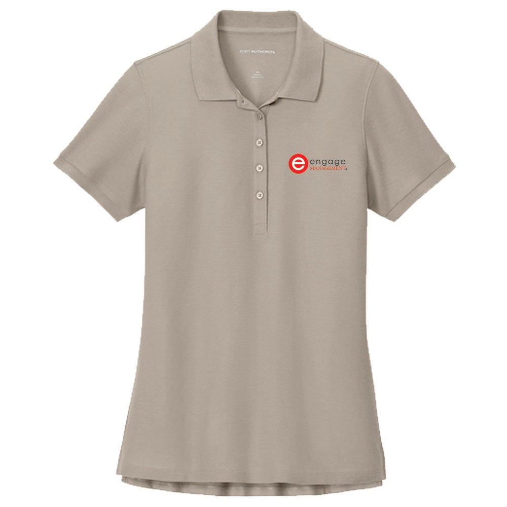 Engage Management Port Authority® Women’s Wearever Signature Pique Polo