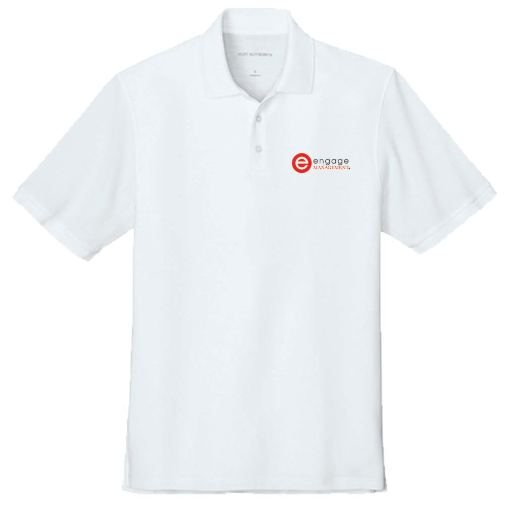 Engage Management Port Authority® Wearever Signature Pique Polo