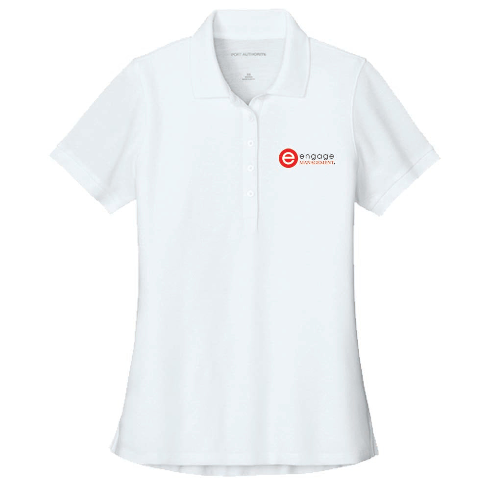 Engage Management Port Authority® Women’s Wearever Signature Pique Polo