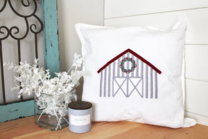Farmhouse Christmas Pillow Cover