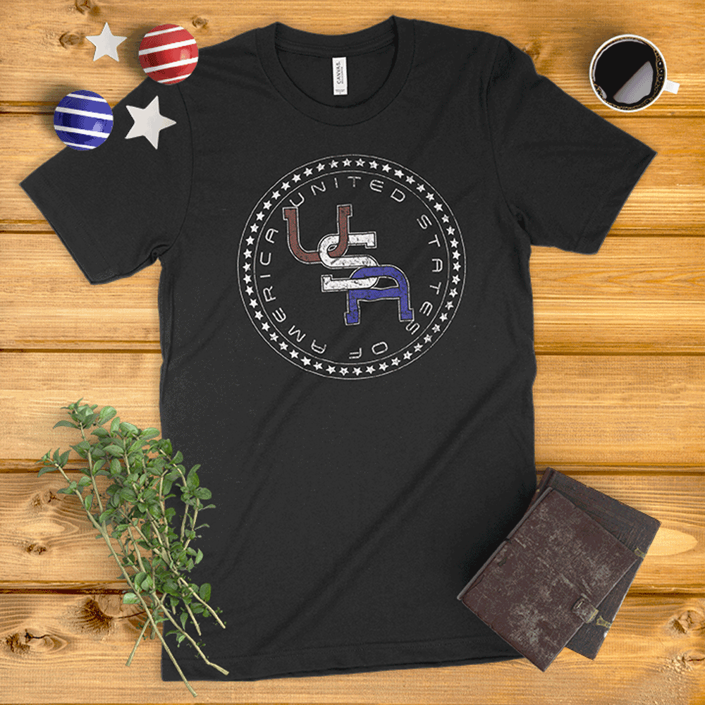 USA 50 Stars Ladies' T-Shirt