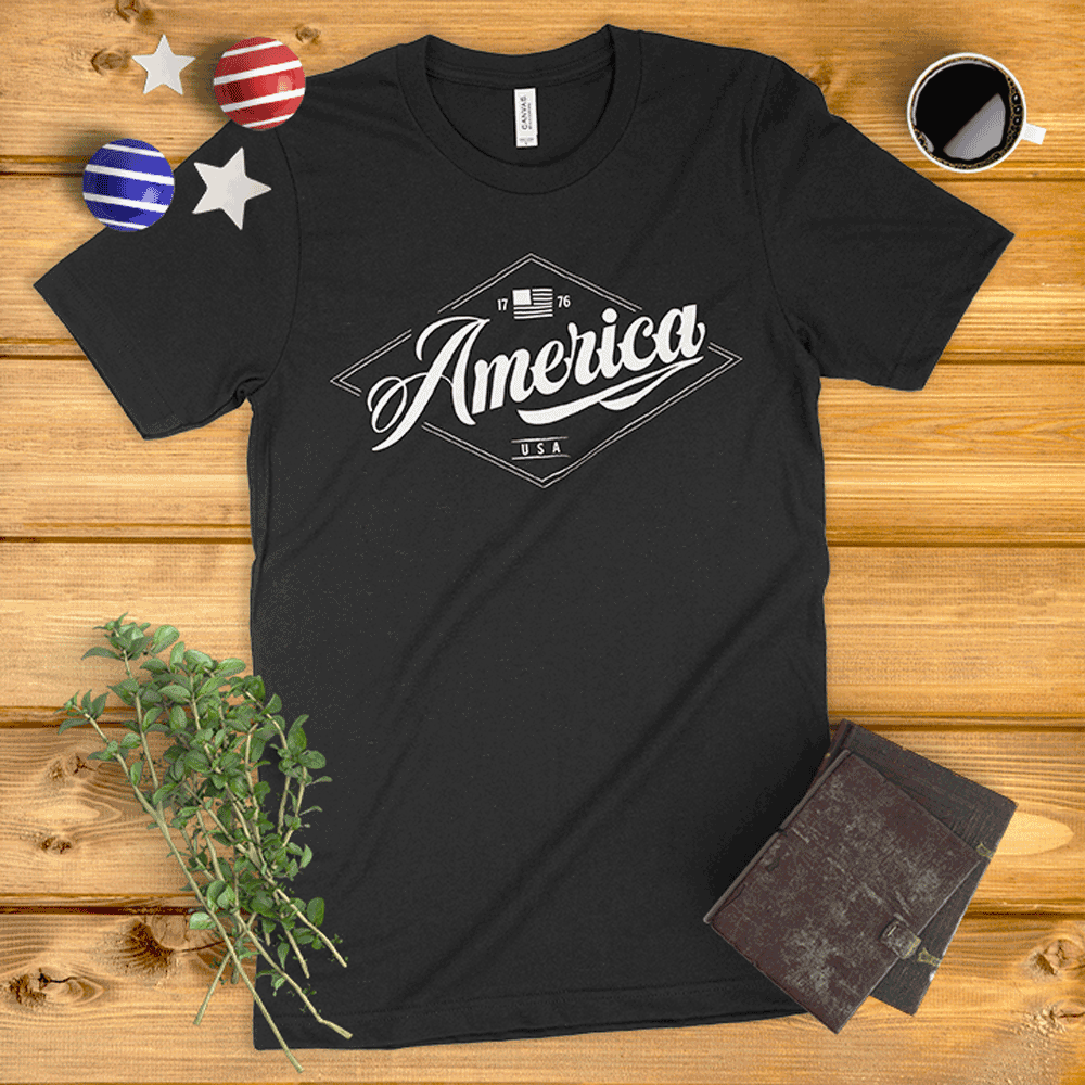 America Diamond Ladies' T-Shirt
