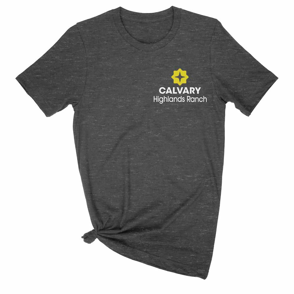 Calvary Highlands Ranch Ladies' T-Shirt (Left Chest)