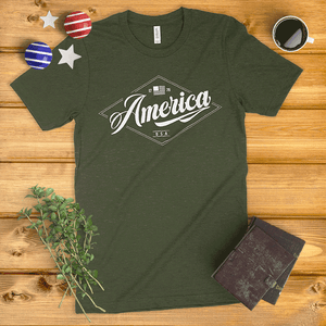 America Diamond Ladies' T-Shirt