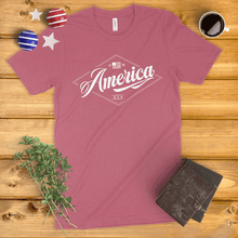 Load image into Gallery viewer, America Diamond Ladies&#39; T-Shirt
