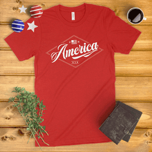 Load image into Gallery viewer, America Diamond Ladies&#39; T-Shirt
