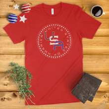 Load image into Gallery viewer, USA 50 Stars Ladies&#39; T-Shirt
