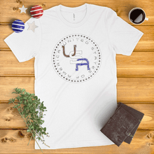 Load image into Gallery viewer, USA 50 Stars Ladies&#39; T-Shirt
