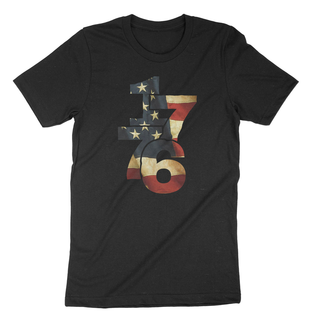 1776 American Flag Men's T-Shirt
