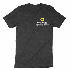Calvary Highlands Ranch Men's T-Shirt (Left Chest)