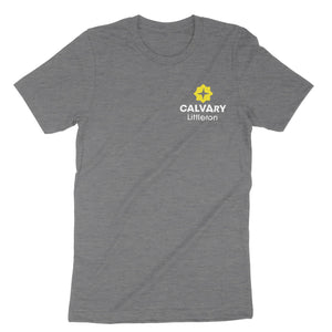 Calvary Littleton Men's T-Shirt (Left Chest)