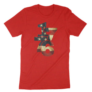1776 American Flag Men's T-Shirt