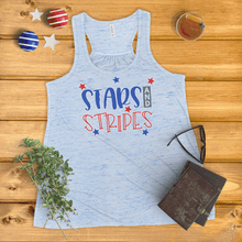 Load image into Gallery viewer, Stars &amp; Stripes Ladies&#39; Tank Top
