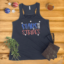 Load image into Gallery viewer, Stars &amp; Stripes Ladies&#39; Tank Top

