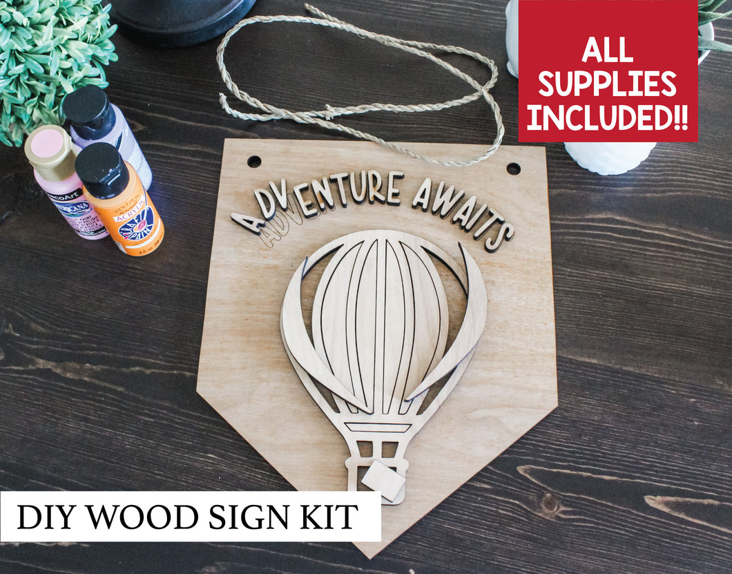 DIY Adventure Awaits Pendant
