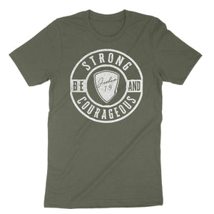 Be Strong & Courageous Men's T-Shirt