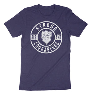 Be Strong & Courageous Men's T-Shirt