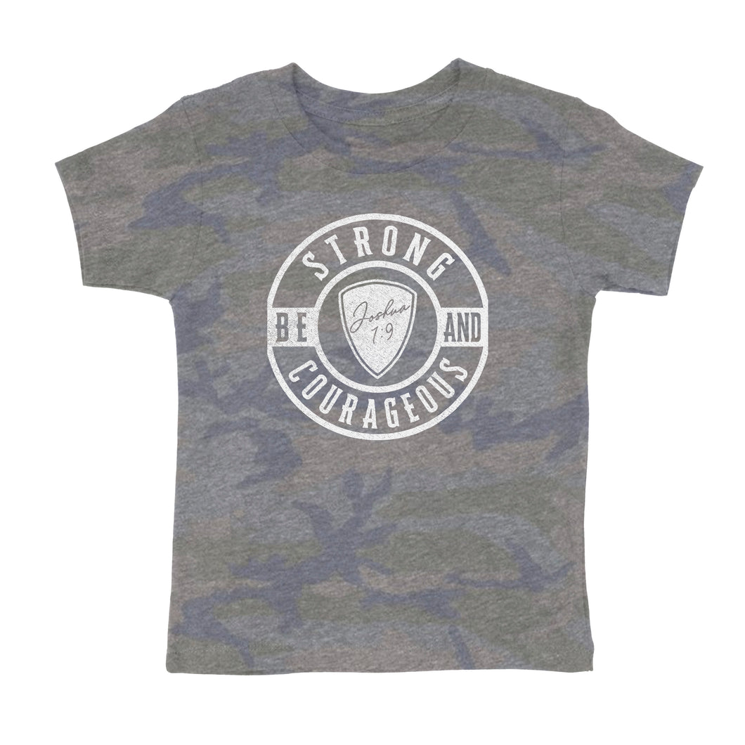 Be Strong Camo Kids' T-Shirt