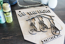 Load image into Gallery viewer, DIY Be The Light Pendant
