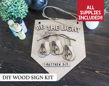 Load image into Gallery viewer, DIY Be The Light Pendant
