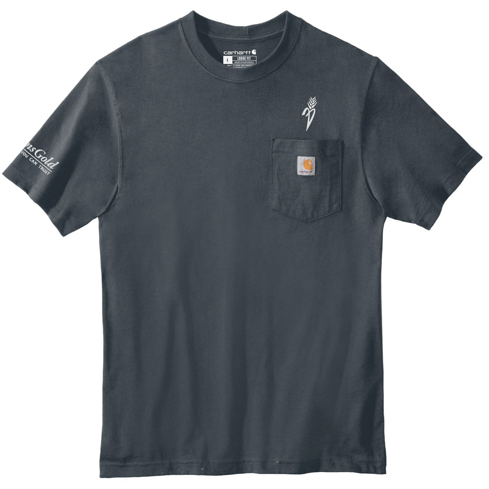 Plains Gold Carhartt® Workwear Pocket Short Sleeve T-Shirt