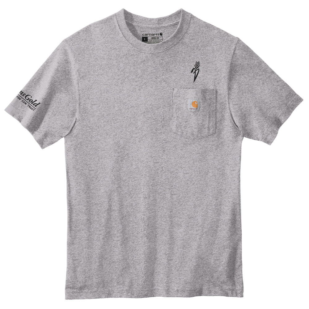 Plains Gold Carhartt® Workwear Pocket Short Sleeve T-Shirt