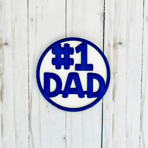 Father's Day Insert for Shiplap Circle Frame