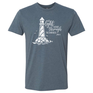 Light Shines Through T-Shirt