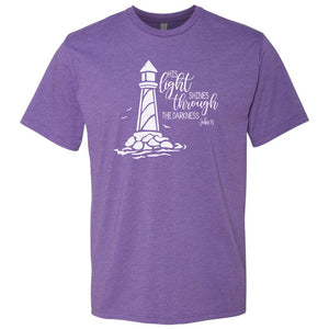 Light Shines Through T-Shirt