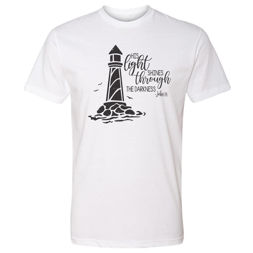 Light Shines Through T-Shirt