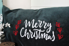 Load image into Gallery viewer, Merry Christmas Velvet Pillow Cover
