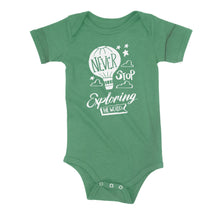 Load image into Gallery viewer, Never Stop Exploring Onesie
