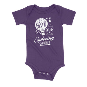 Never Stop Exploring Onesie