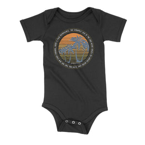 New Every Morning Orange Sunrise Onesie