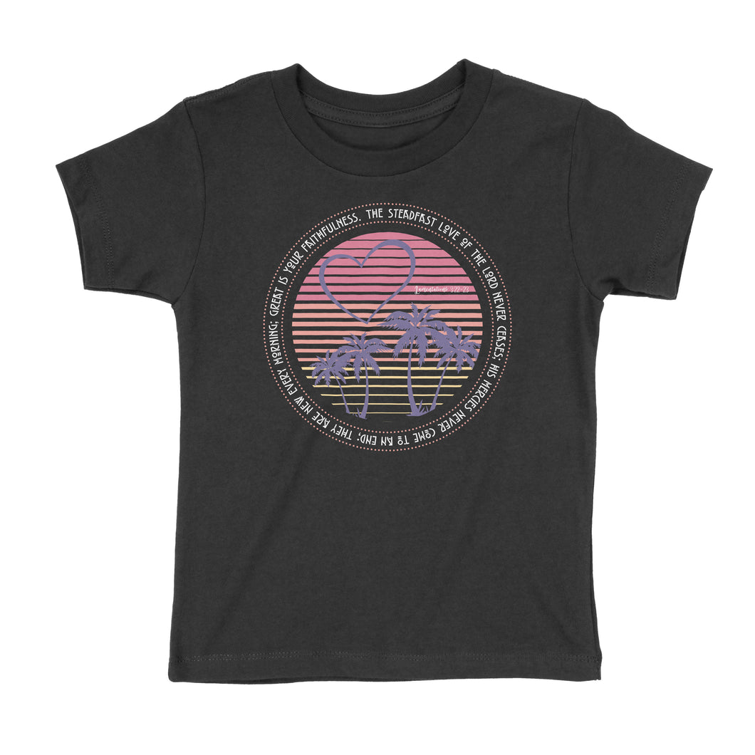 New Every Morning Pink Sunrise Kids' T-Shirt