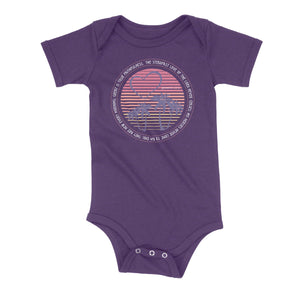 New Every Morning Pink Sunrise Onesie